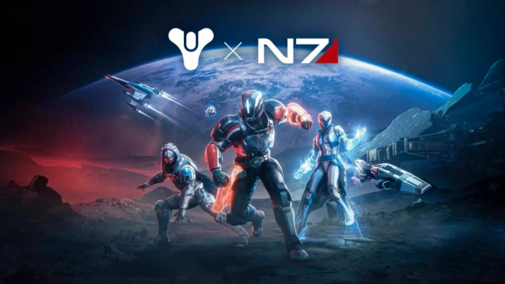 Destiny 2's Mass Effect Crossover Brings Some Stylish N7 Fashion To The Game
