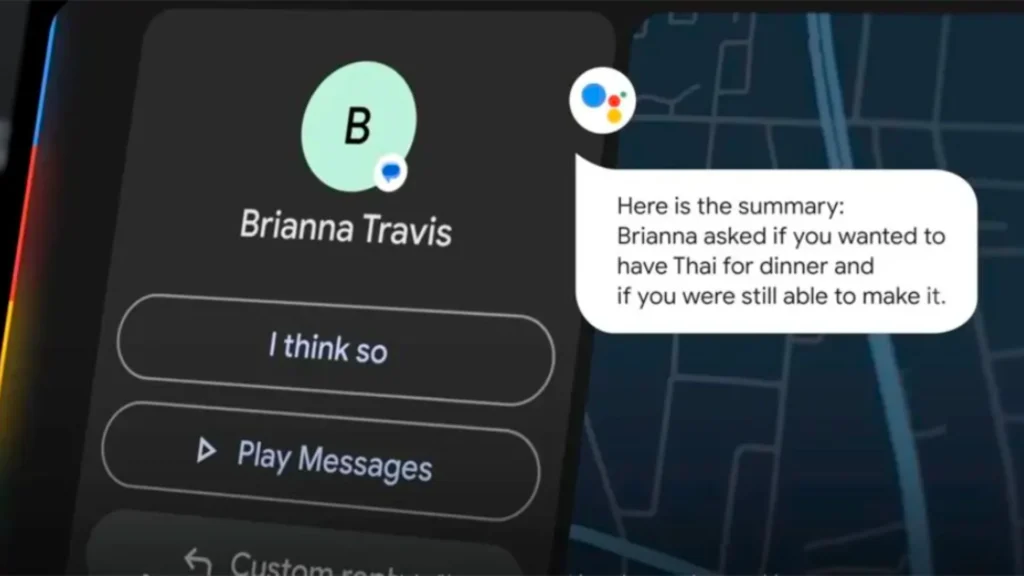 Google's Android Auto can now grasp the context of incoming messages, delivering concise summaries as needed.